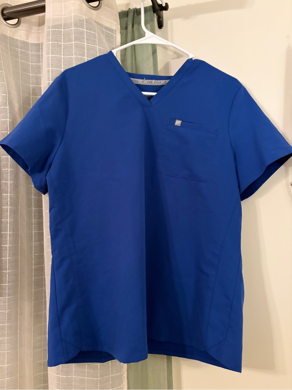 V-Neck Medical Scrub Top - Royal Blue